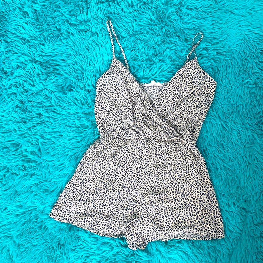 Cheetah romper